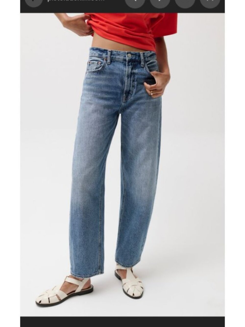 Pistola Wes Barrel Jeans in color Spectacle - Picture 4 of 5